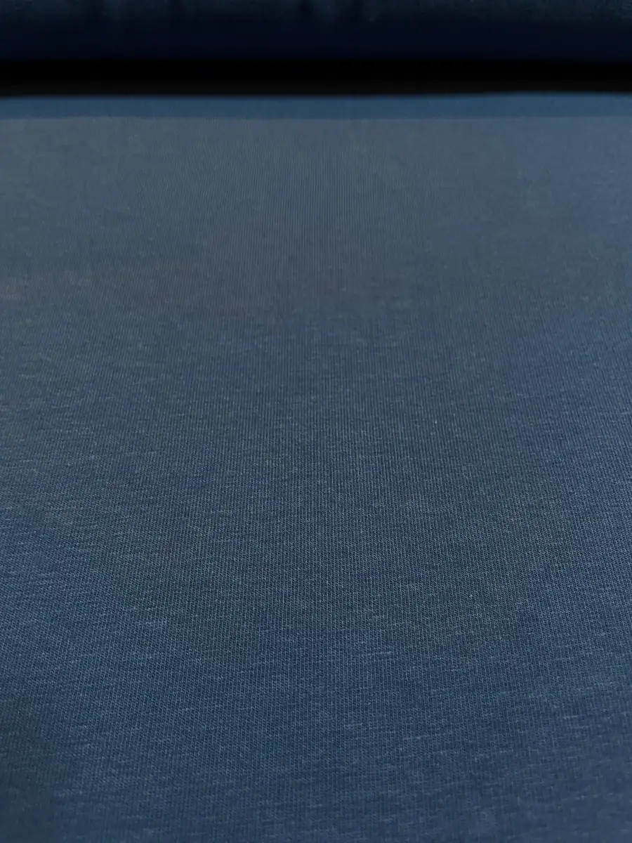 French Terry (Sommersweat) uni dunkelblau marine French Terry (Sommersweat) uni dunkelblau marine