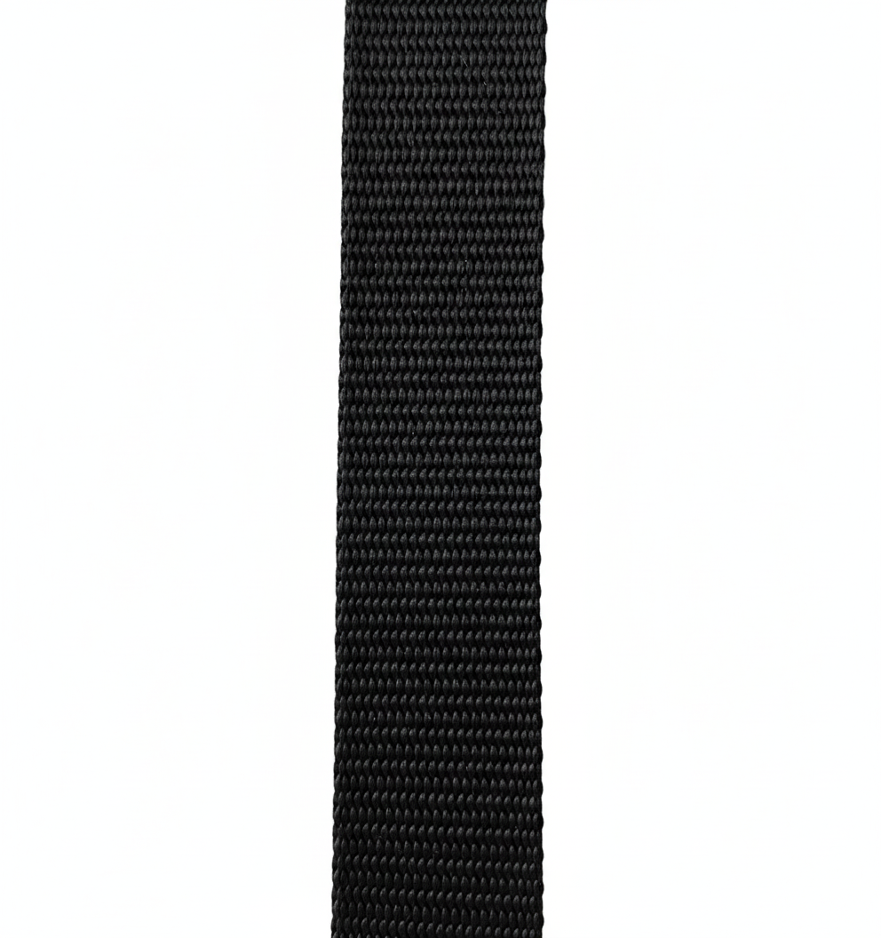 Gurtband schwarz 30mm  / 3cm