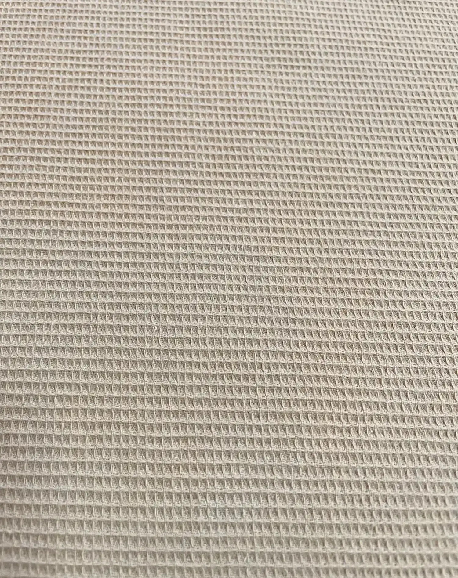 Waffelpique beige Waffelpique beige