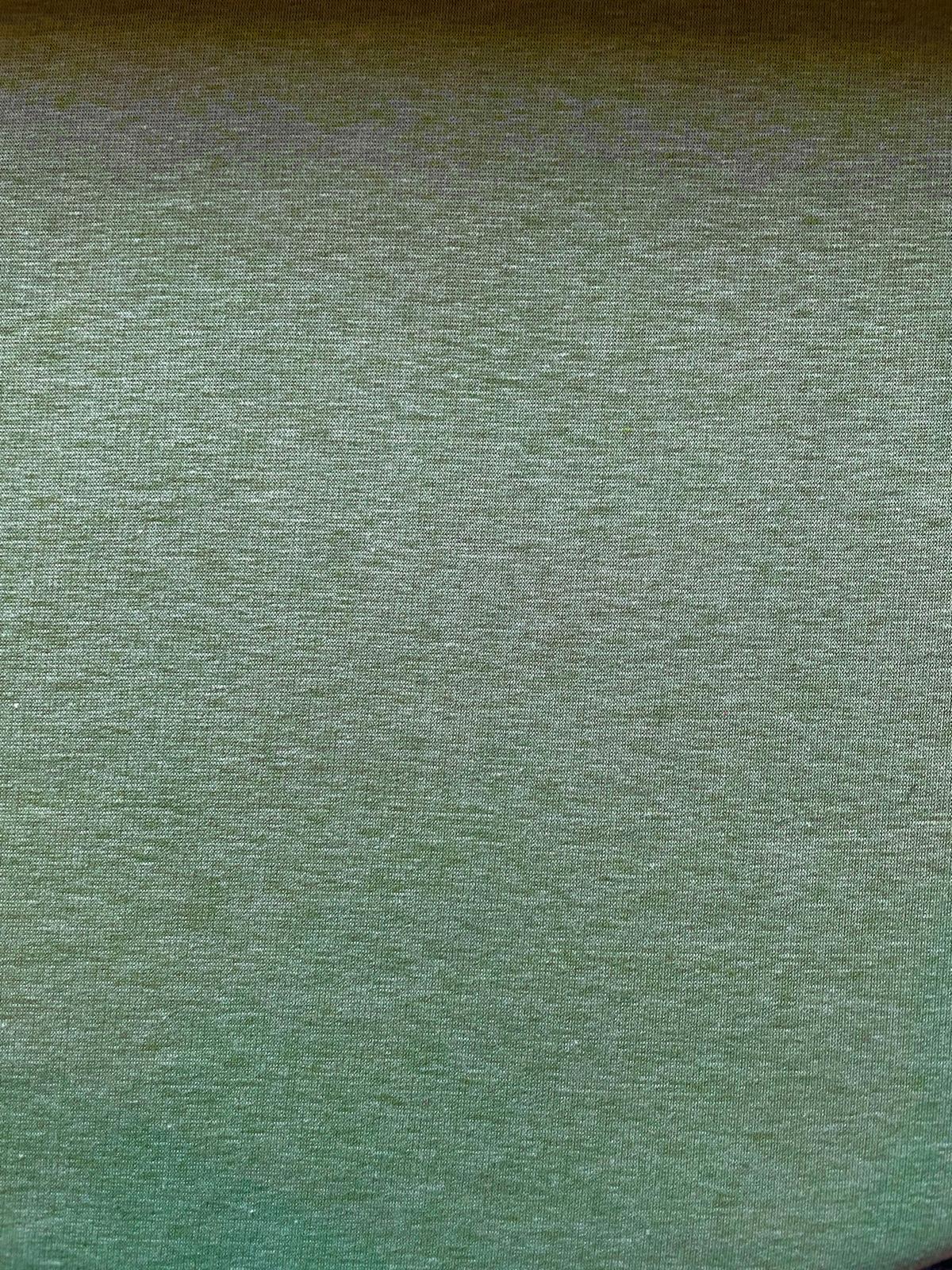 Alpenfleece uni salbeigrün melange