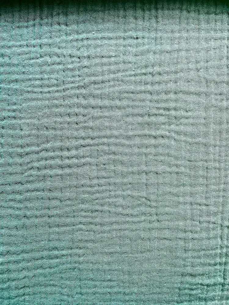 Musselin Un-Double Gauze Salbeigrün