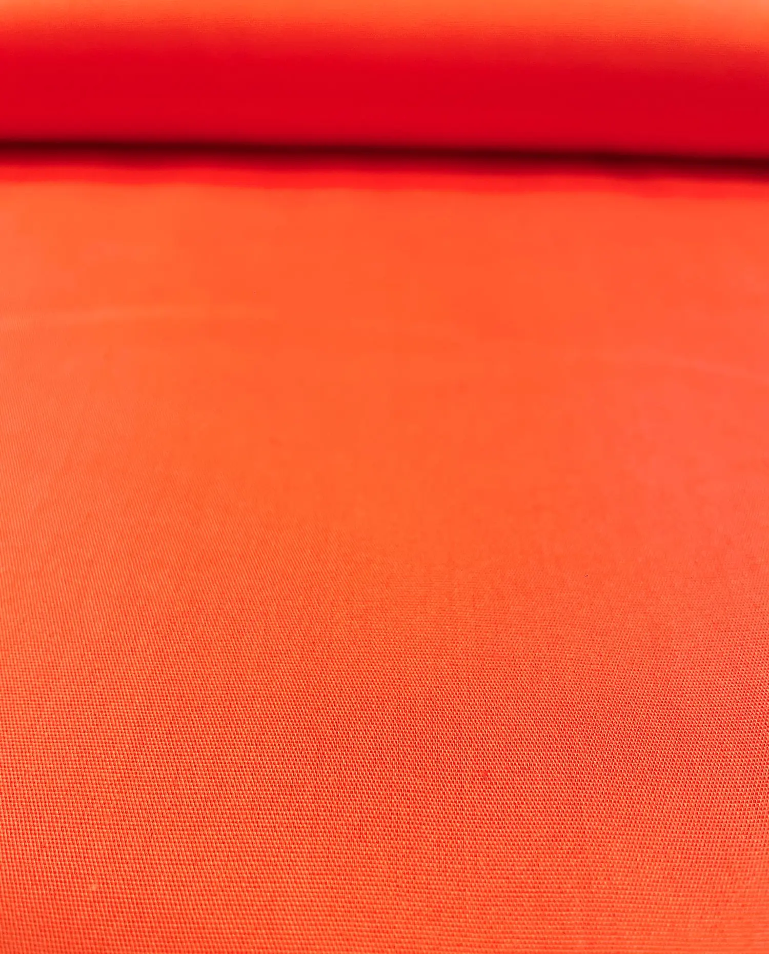 Baumwolle Popeline uni orange
