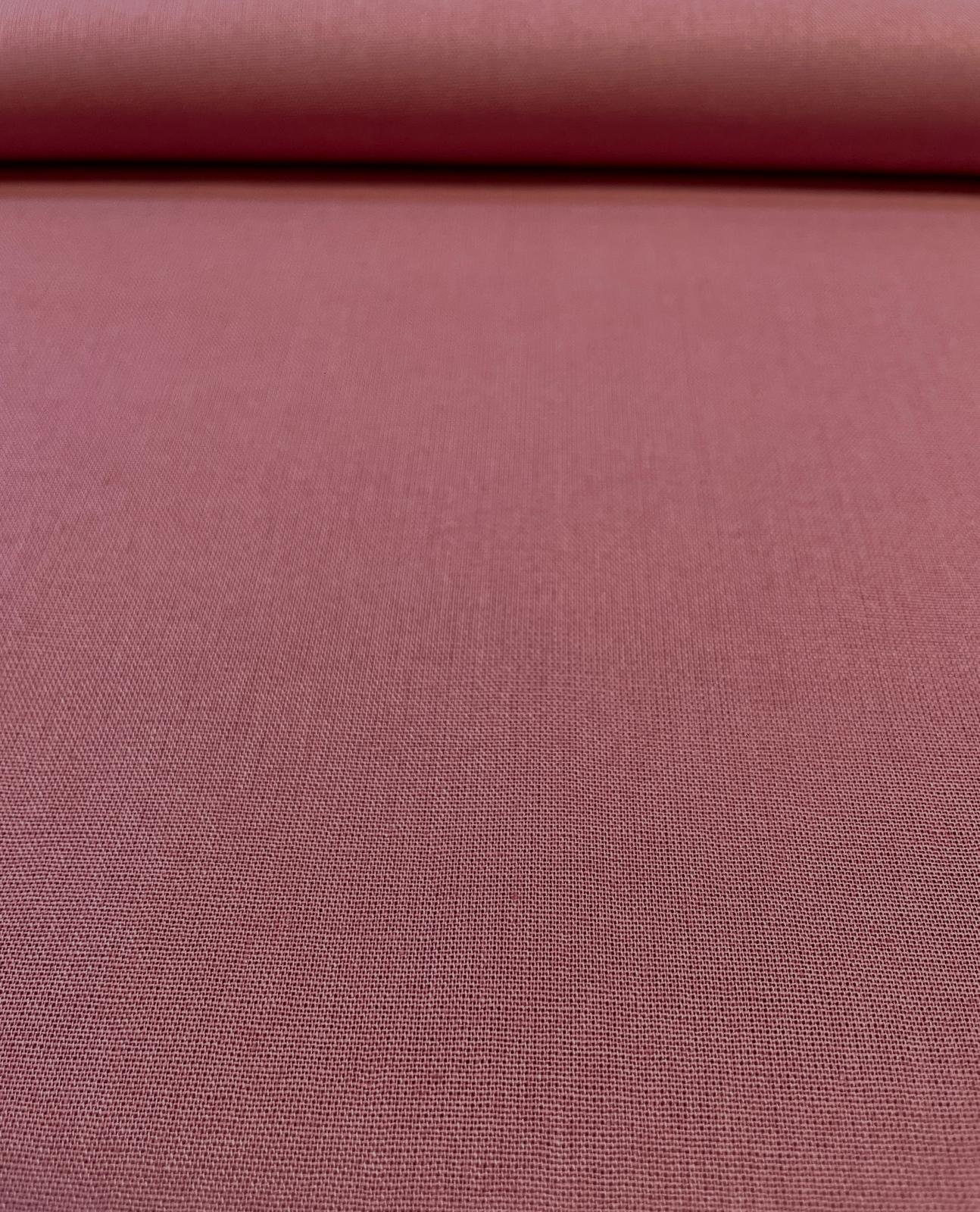 Baumwolle uni altrosa