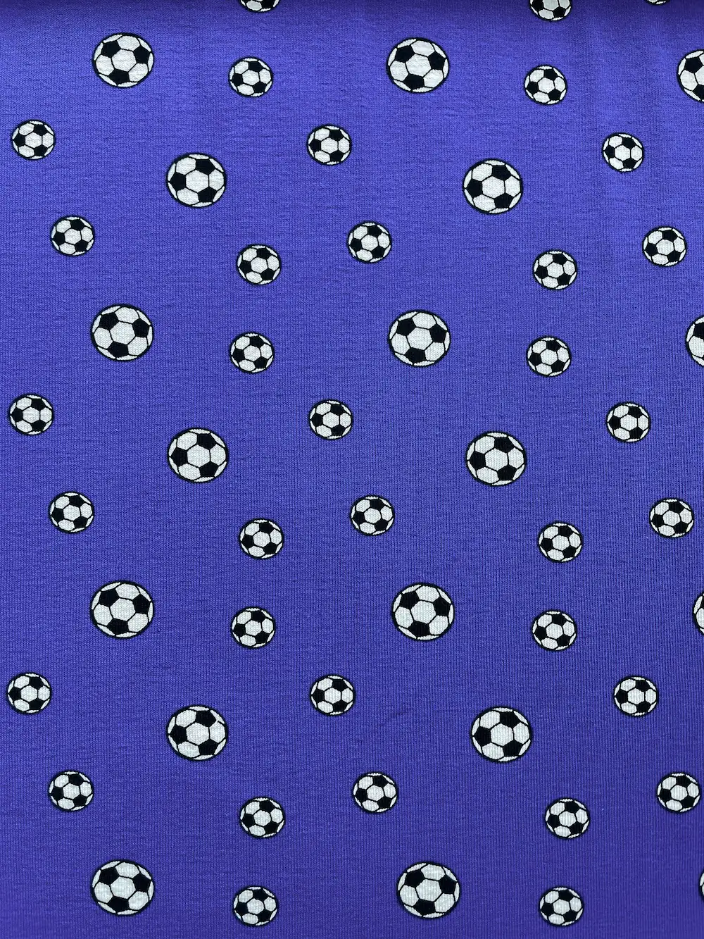 Fußball blau schwarz Jersey "Dribbelkönig"