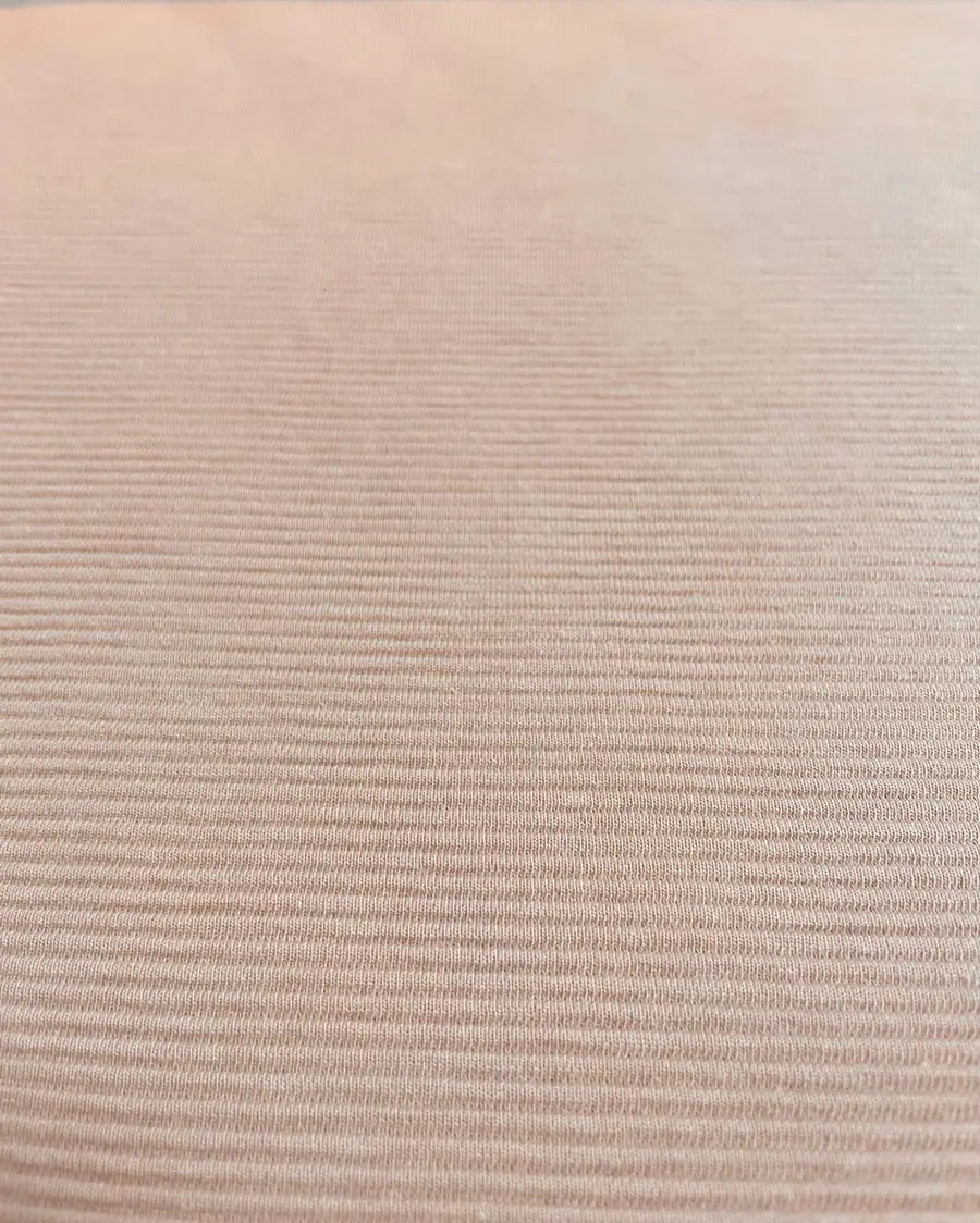 Jersey Ottoman "Heller Sand" beige uni Jersey Ottoman "Heller Sand" beige uni