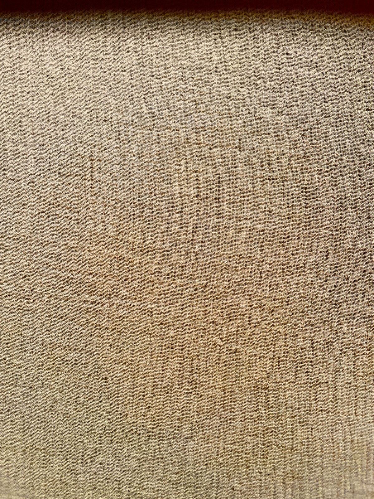 Musselin Uni – Double Gauze Warm Sand