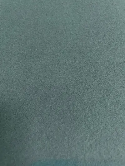 Weicher Baumwollfleece in Blau-Grün – hochwertige Meterware für warme Kleidung und Accessoires