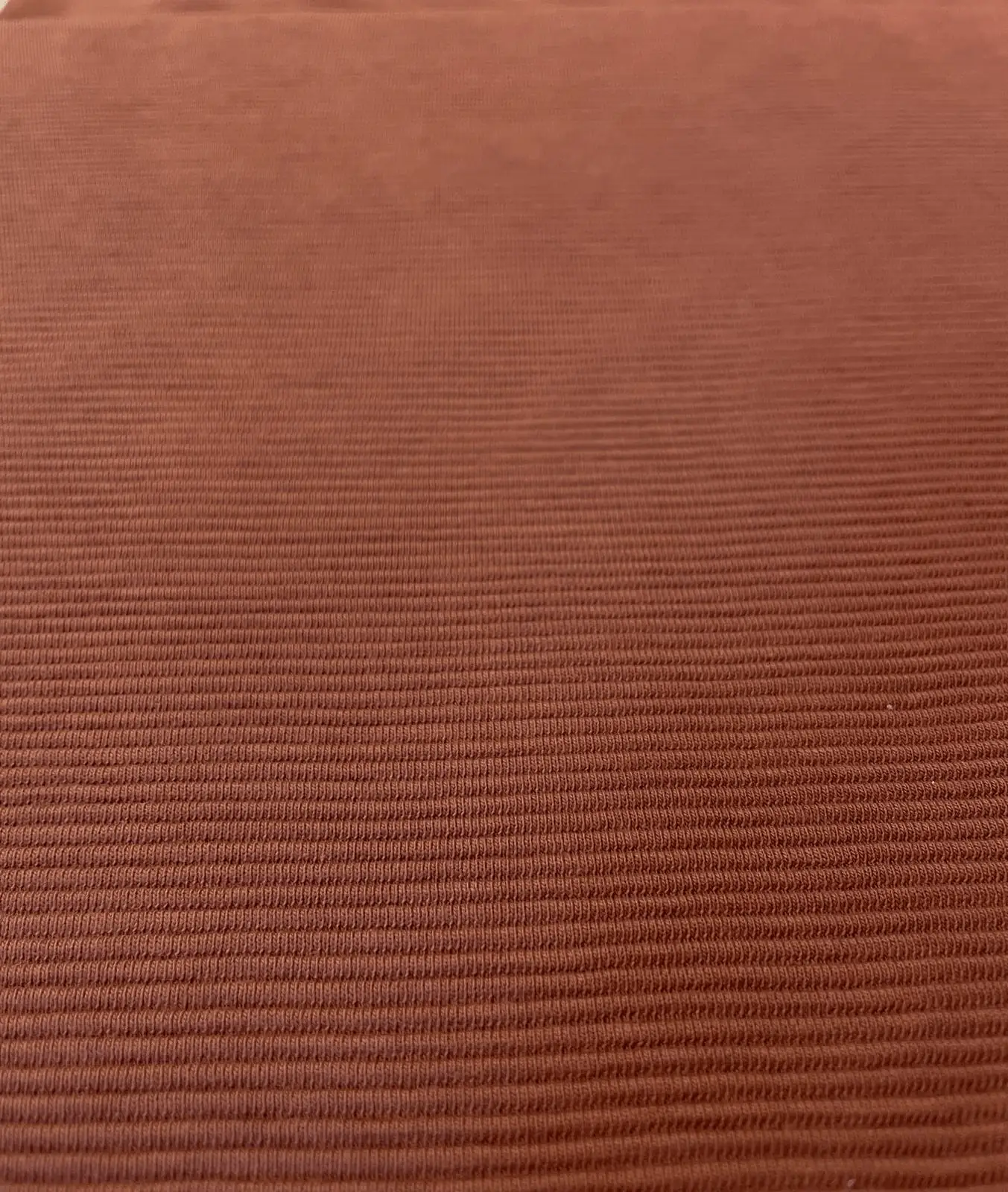 Jersey Ottoman "Herbstlaub" rost uni Jersey Ottoman "Herbstlaub" rost uni