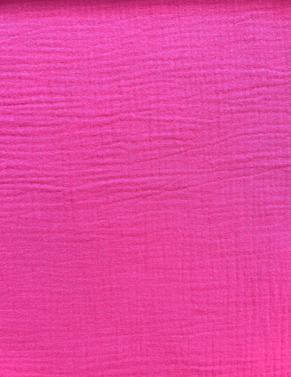 Musselin Uni – Double Gauze Pink