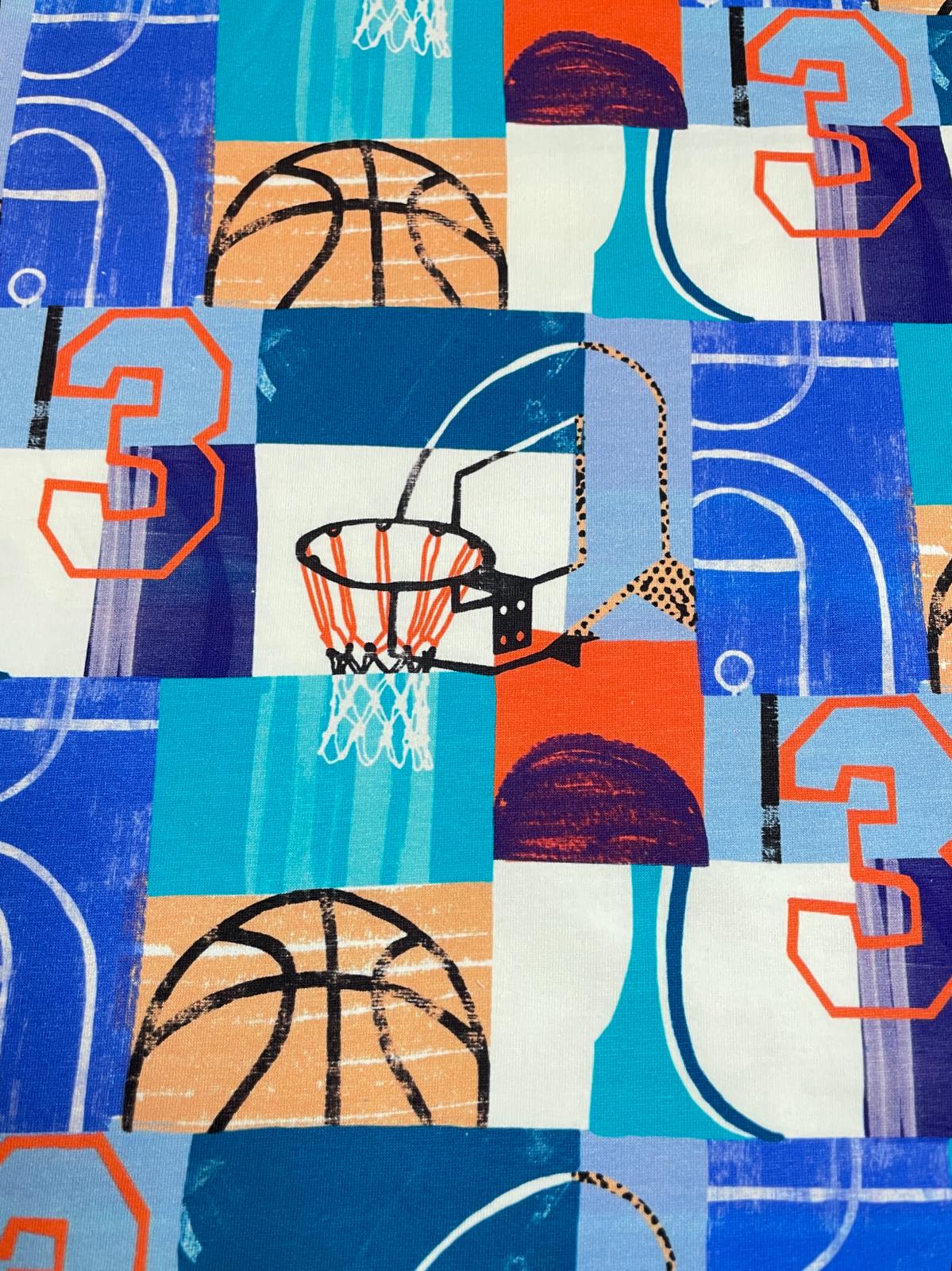 French Terry Basketball Digital