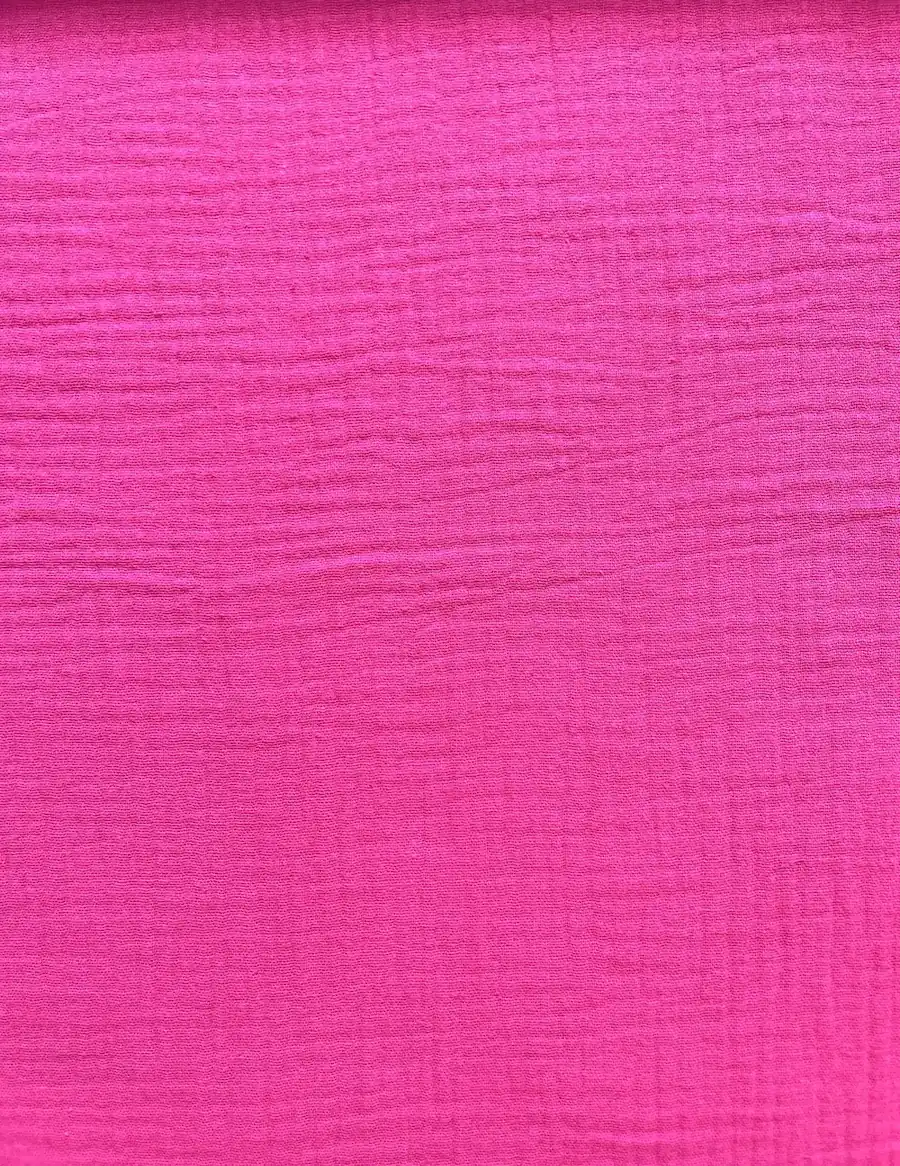 Musselin Uni – Double Gauze Pink