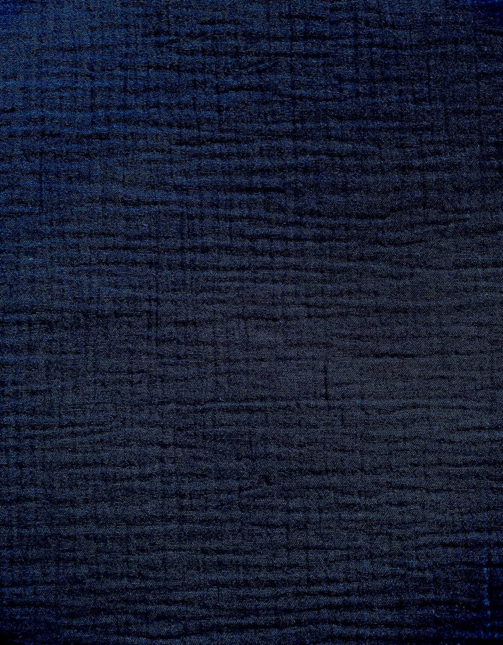 Musselin Uni – Double Gauze Dunkelblau