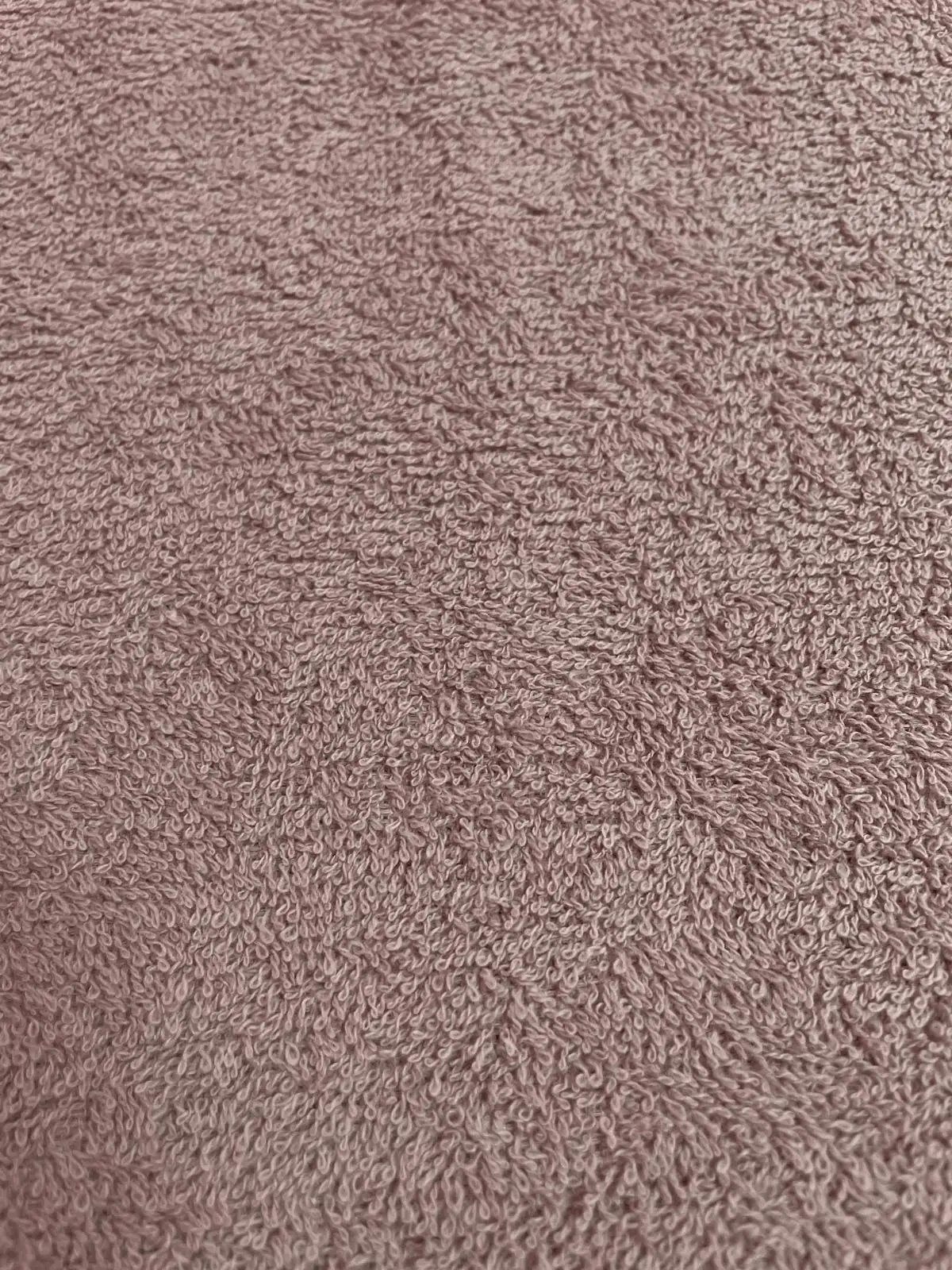 Hochwertiger Frottier-Stoff in Mauve als Meterware, weiche Schlingenware für Handtücher