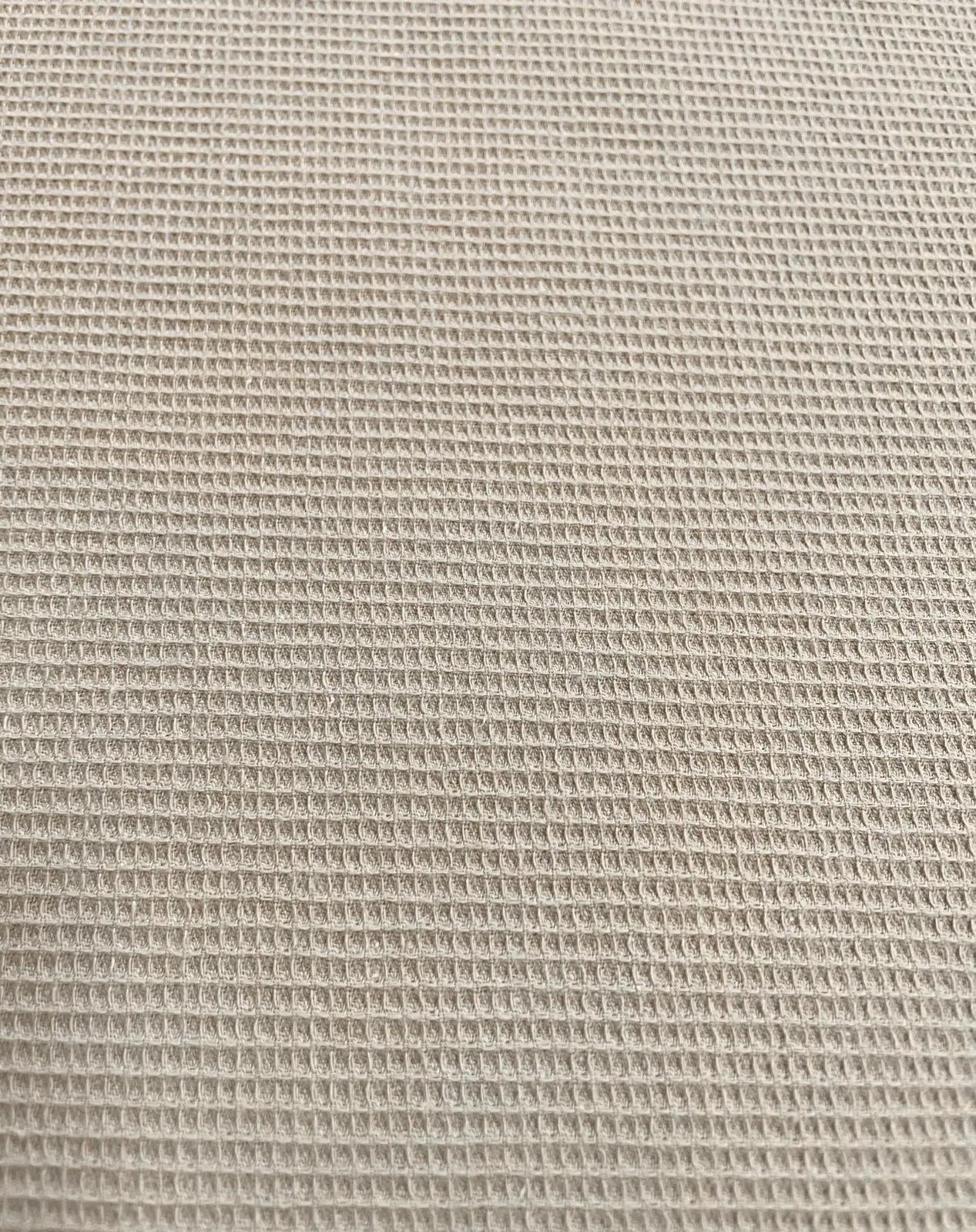 Waffelpique beige