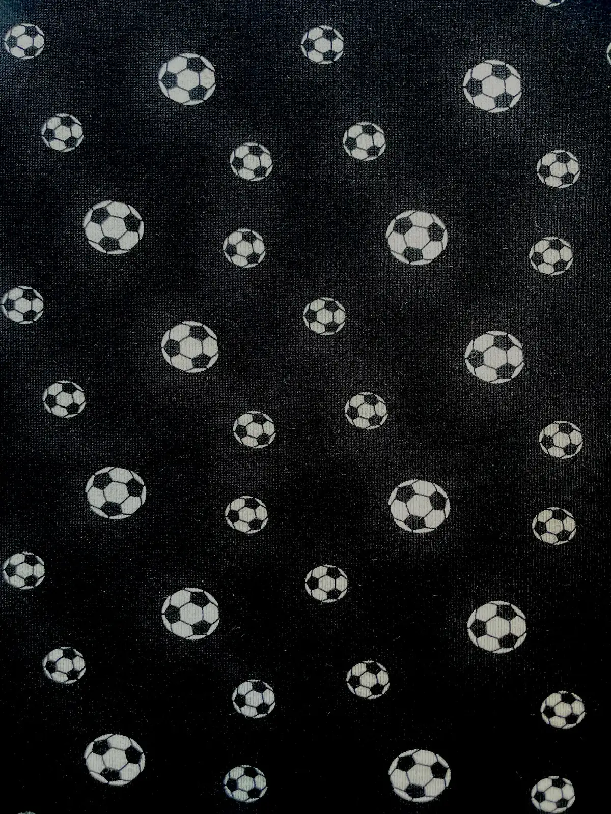 Fußball schwarz Jersey "Kickers Traum"