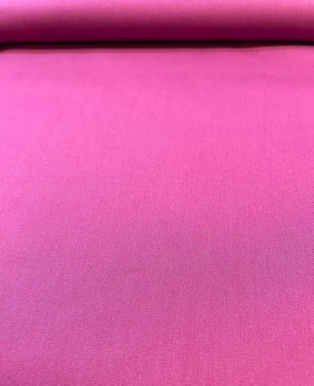 Baumwolle Popeline uni magenta/pink Baumwolle Popeline uni magenta/pink