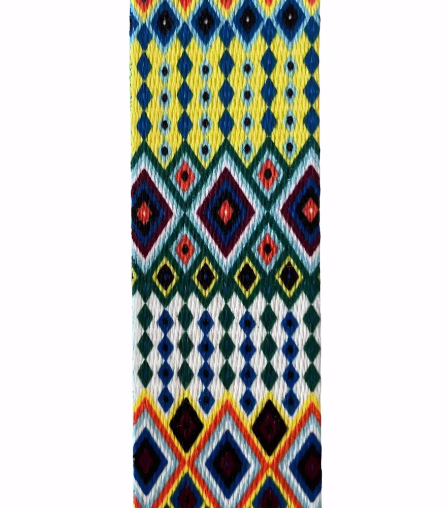 Gurtband 38mm Webmunster bunt