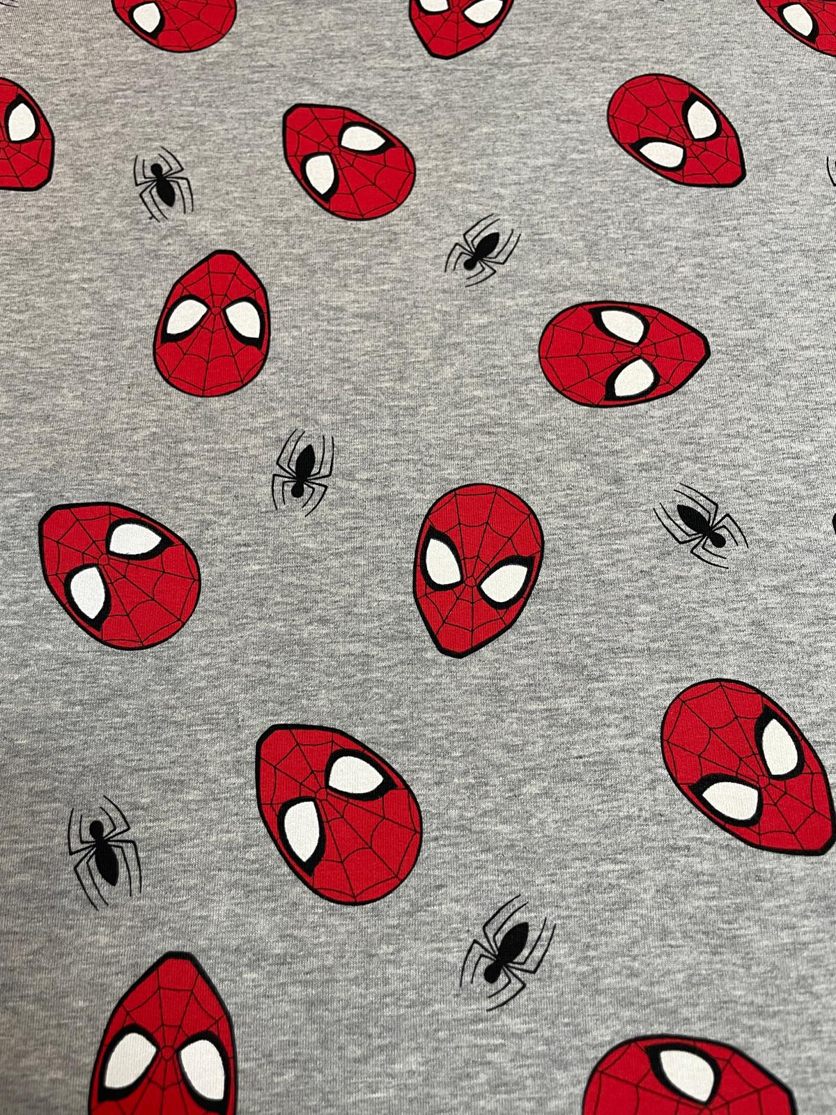 French Terry Melange „Spiderman"