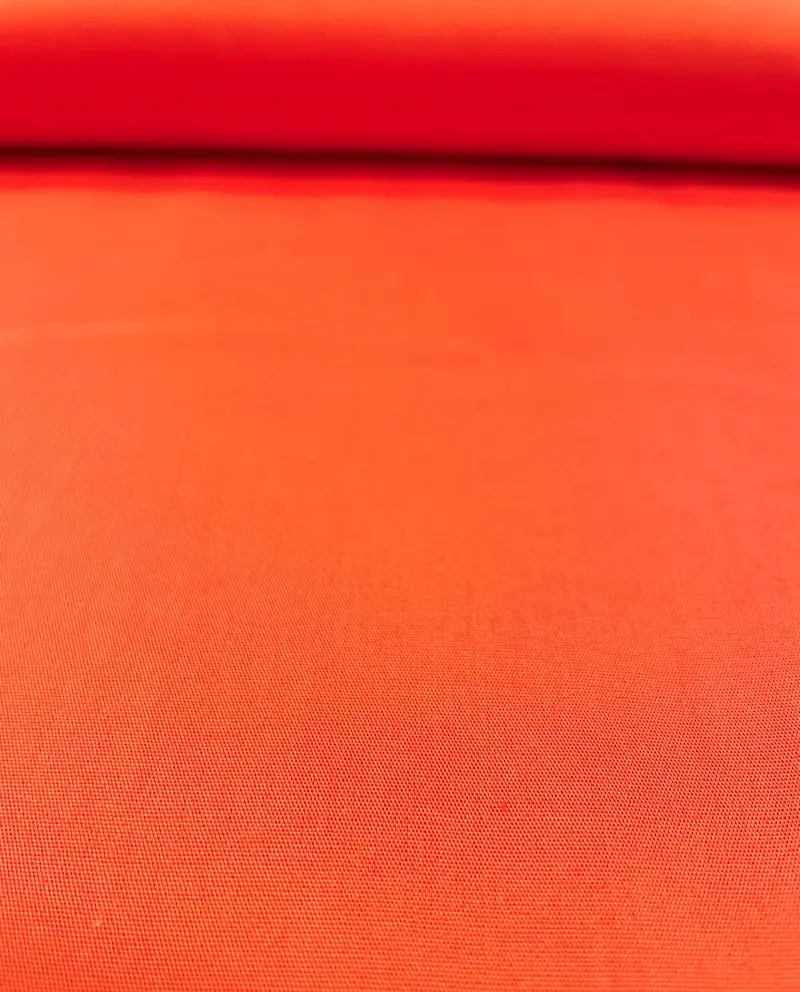 Baumwolle Popeline uni orange Baumwolle Popeline uni orange
