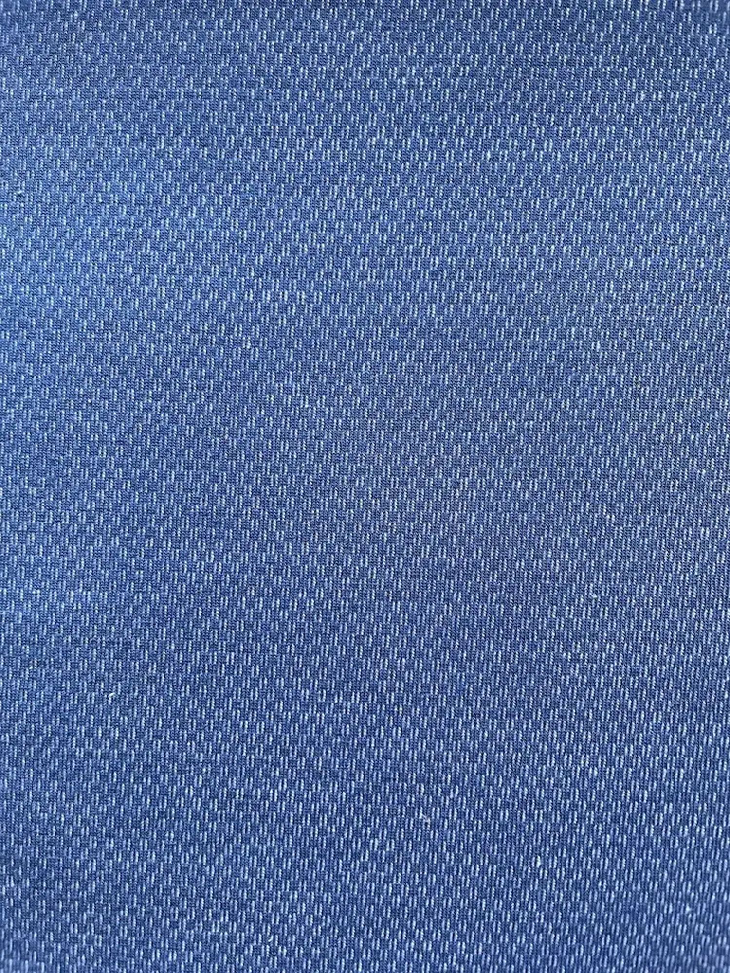  Strick- Sweat uni mittelblau meliert angeraut