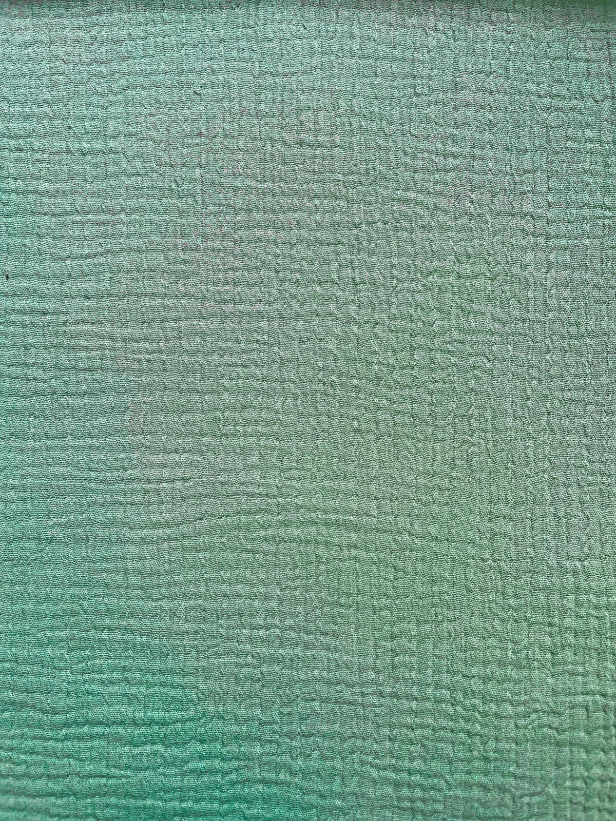 Musselin Uni – Double Gauze Grün Musselin Uni – Double Gauze Grün