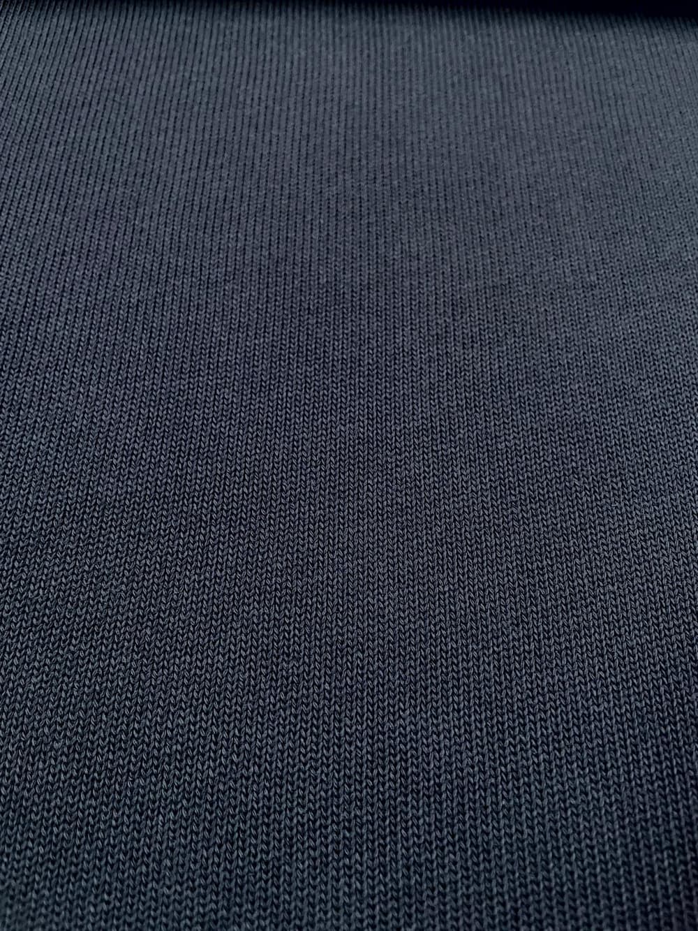Fein-Babystrick dunkelblau uni
