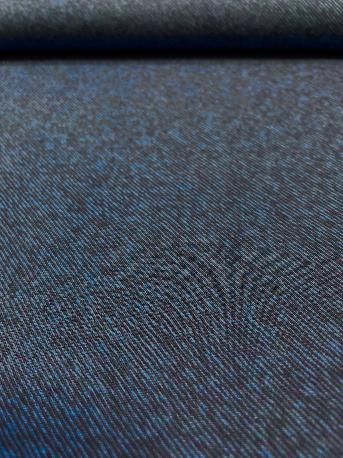 Baumwolle melange marineblau