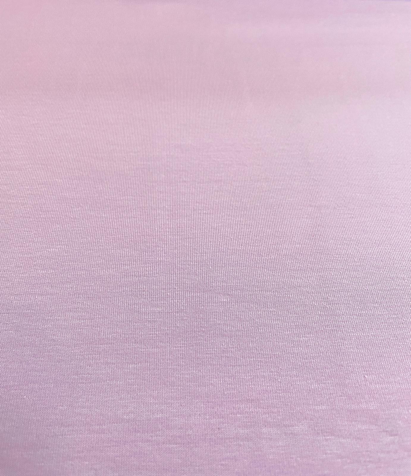 Baumwolljersey uni pflaume / flieder
