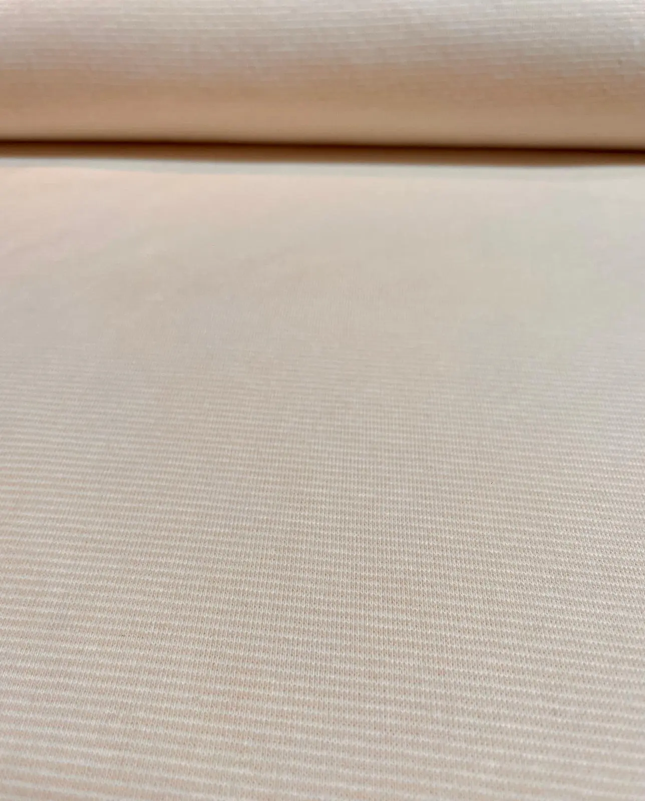 Bündchen schmal gestreift beige/creme