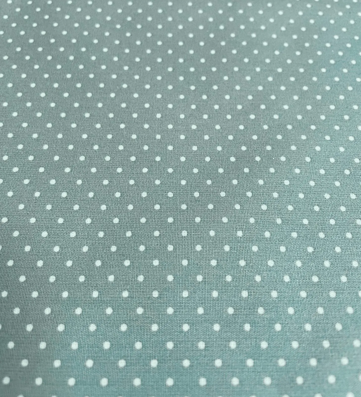 Beschichtete Baumwolle "Mint Pünktchen" mint mit weißen Punkten Beschichtete Baumwolle "Mint Pünktchen" mint mit weißen Punkten