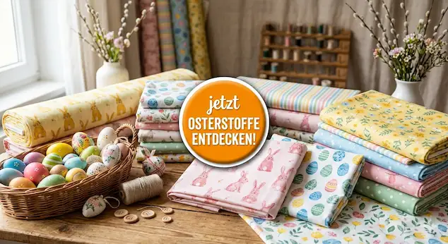 Osterstoffe entdecken bei Stoffpfau