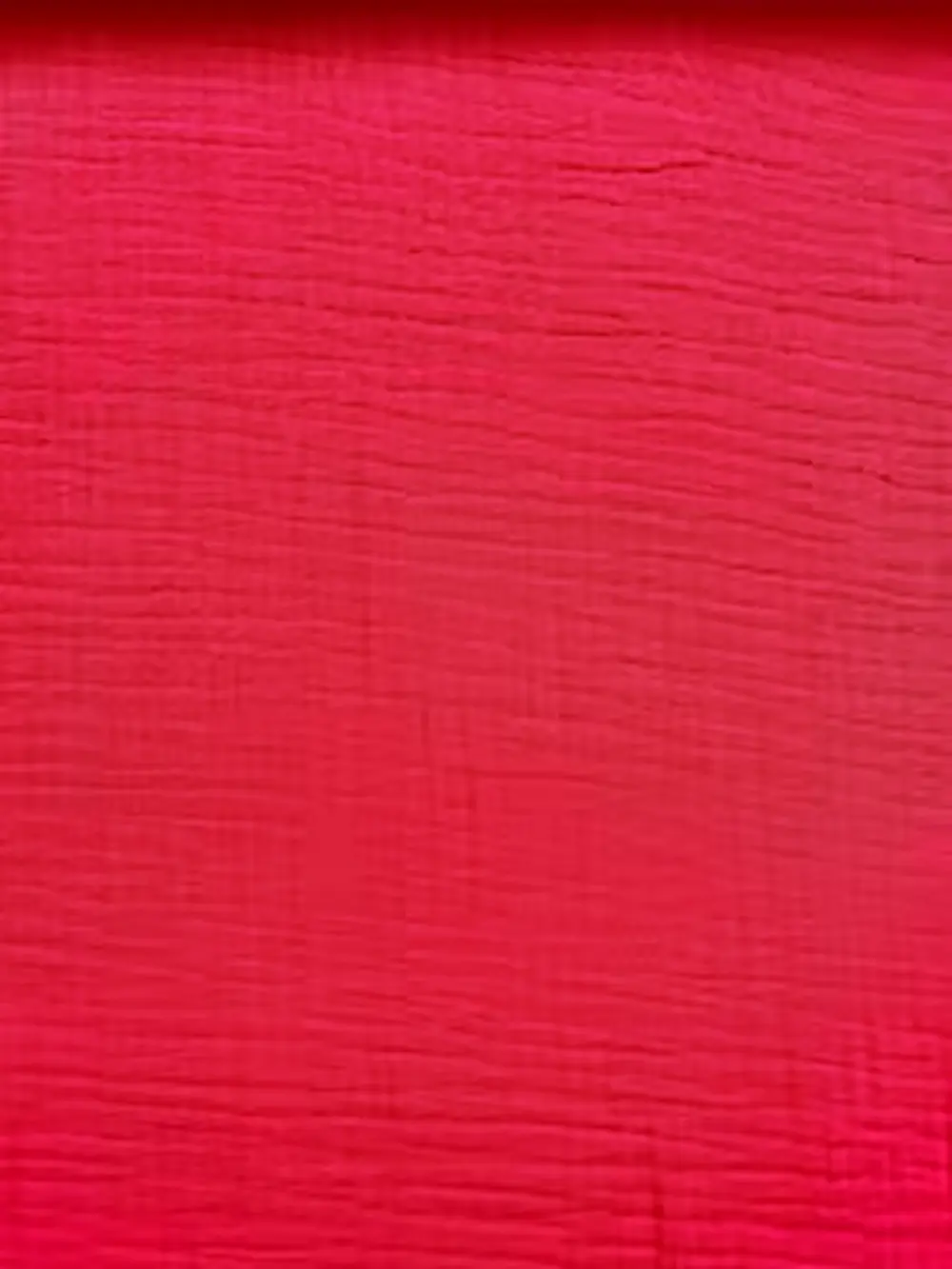 Bio-Musselin Uni-Double Gauze Rot
