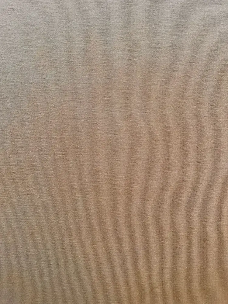 Baumwolljersey uni Beige Baumwolljersey uni Beige
