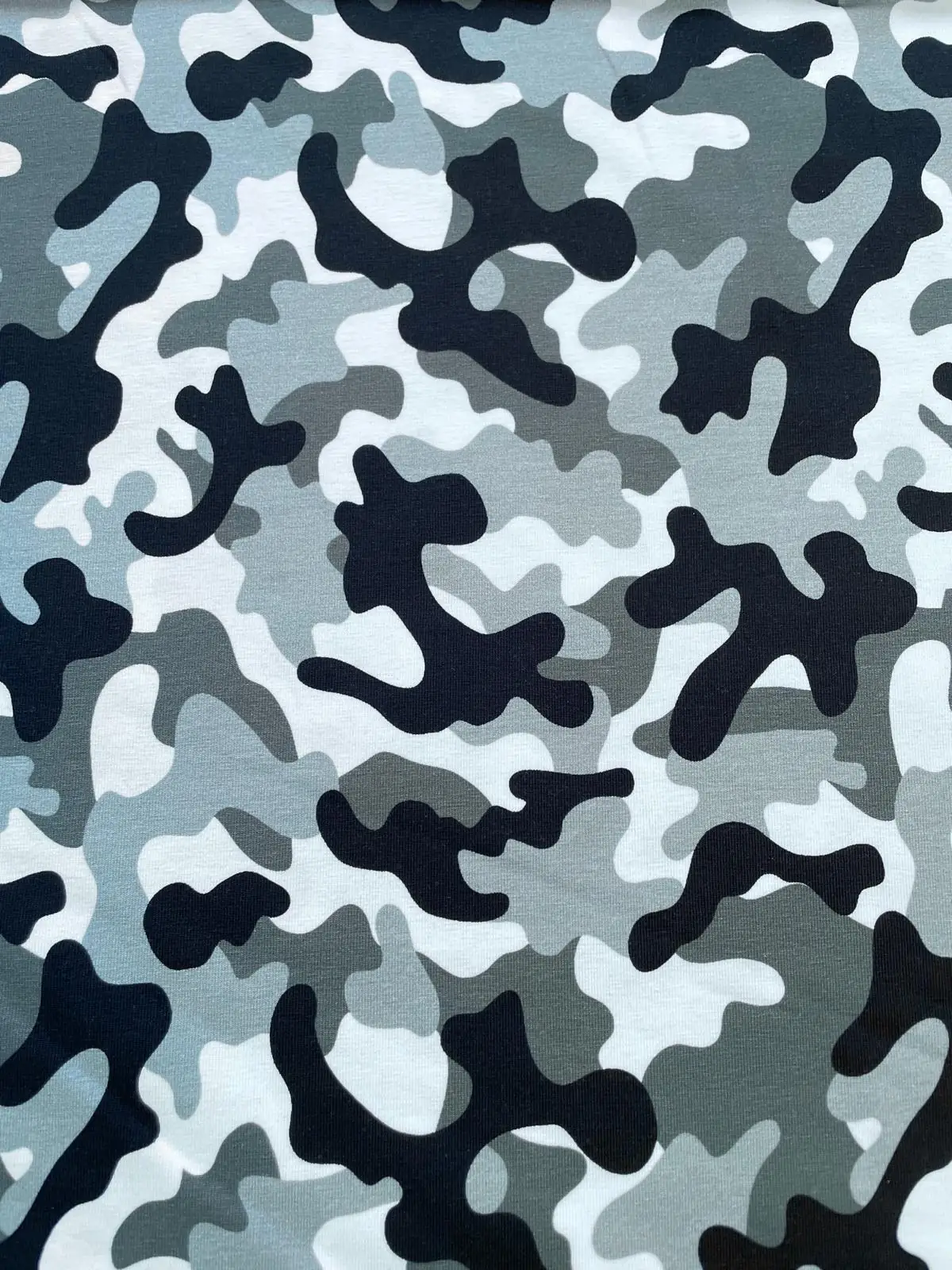 Baumwoll-Jersey "Urban Camo" Camouflage-Design Baumwoll-Jersey "Urban Camo" Camouflage-Design