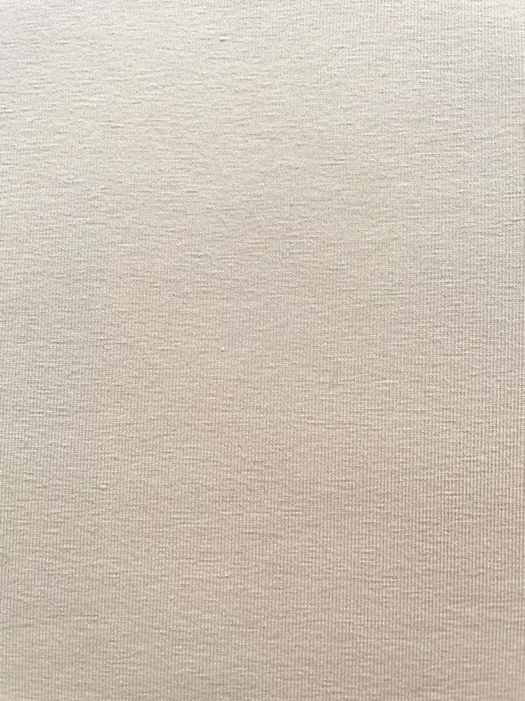 Baumwolljersey – Natur(unbehandelt) uni Creme