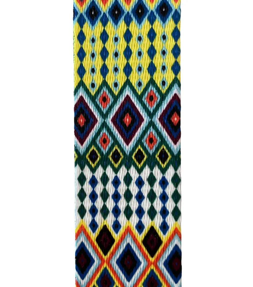 Gurtband 38mm Webmunster bunt