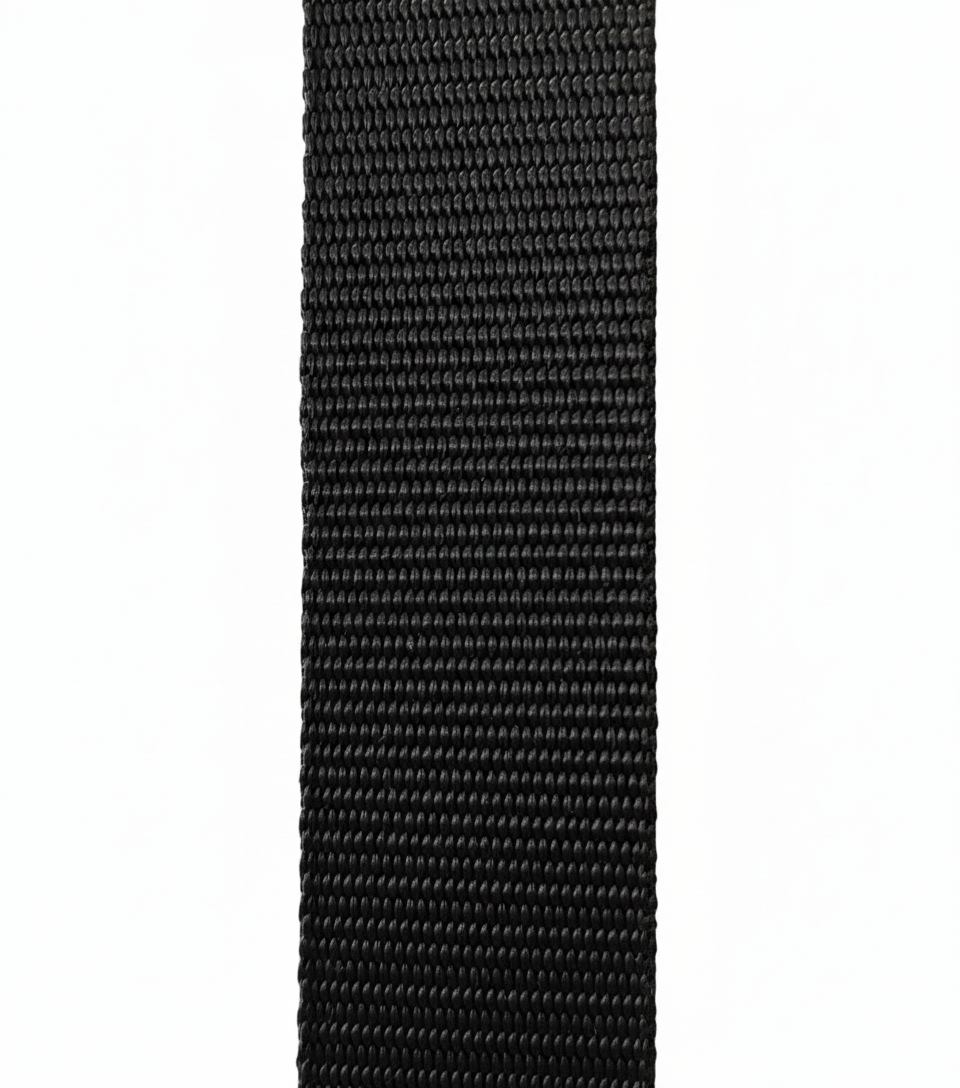 Gurtband schwarz 40 mm