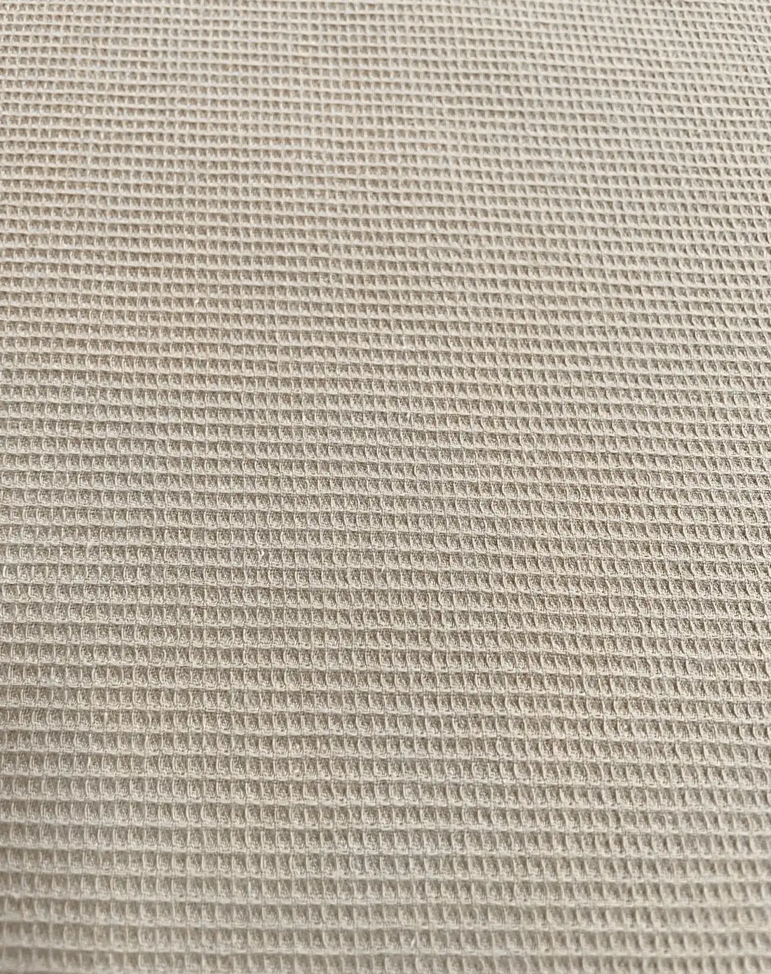 Waffelpique beige Waffelpique beige