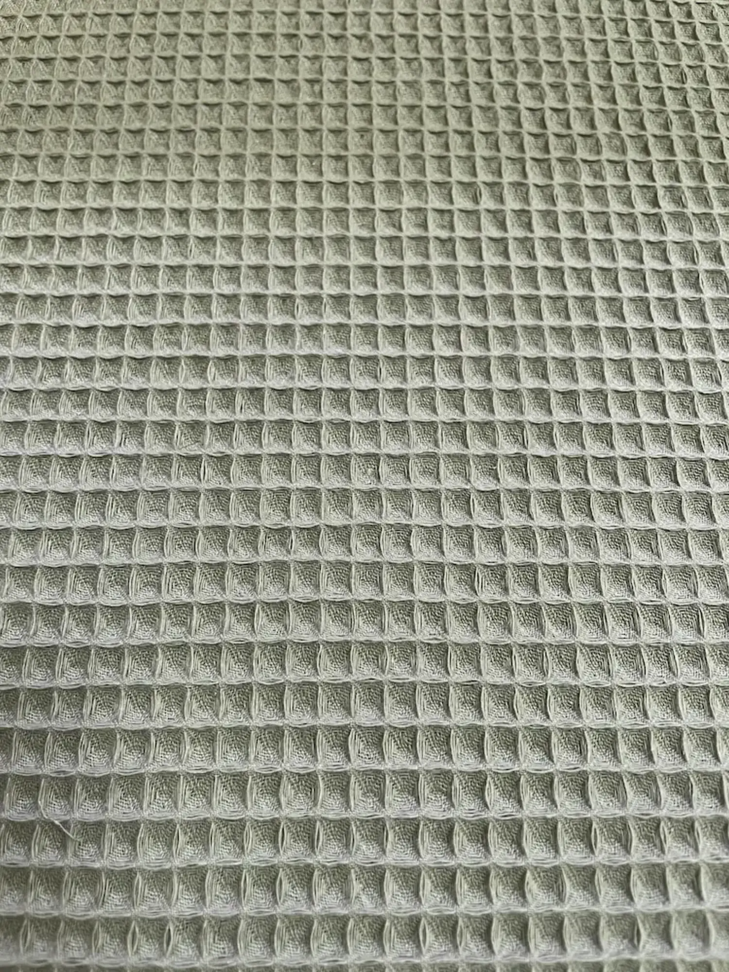 Waffelpique Stoff salbei/grün Waffelpique Stoff salbei/grün