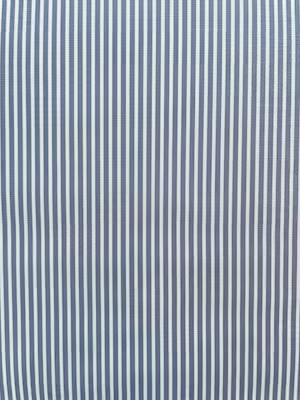 „StripeClassic Heavy“ – Baumwoll-Webware Streifen weiss/grau „StripeClassic Heavy“ – Baumwoll-Webware Streifen weiss/grau
