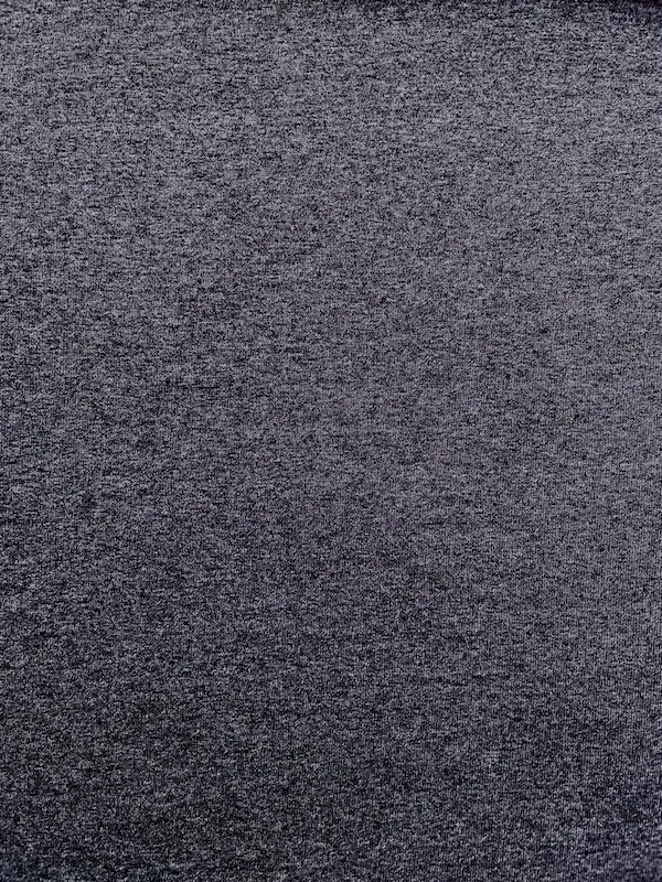 Baumwolljersey uni Anthrazit Melange (Recycelt) Baumwolljersey uni Anthrazit Melange (Recycelt)