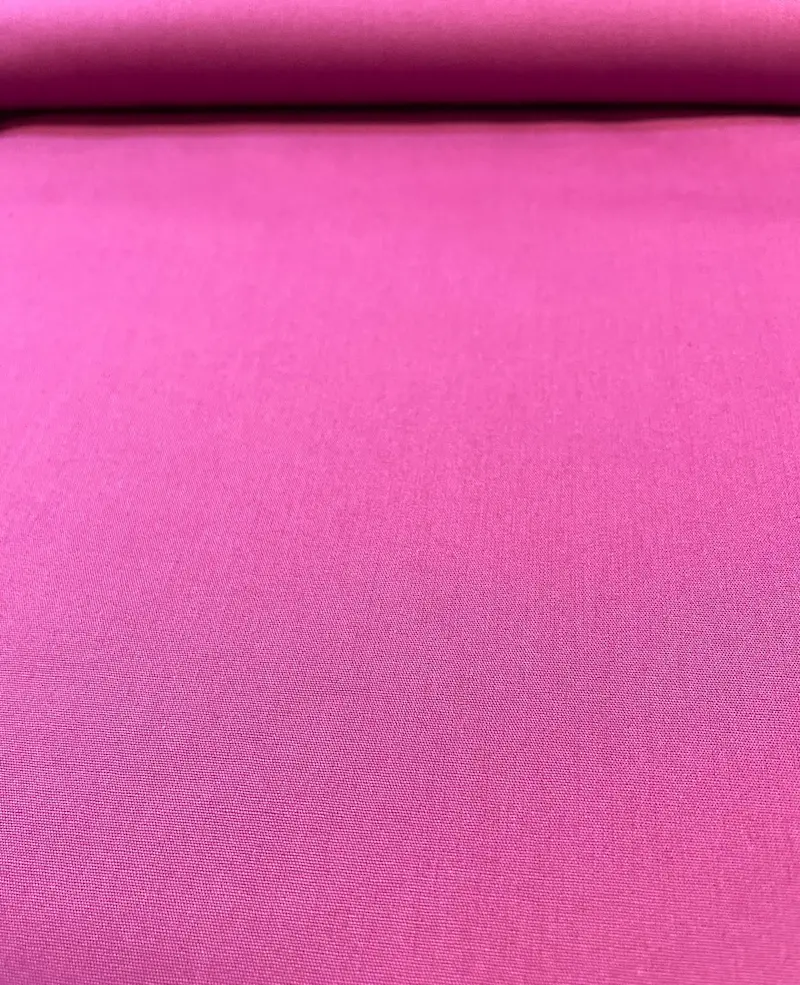 Baumwolle Popeline uni magenta/pink Baumwolle Popeline uni magenta/pink